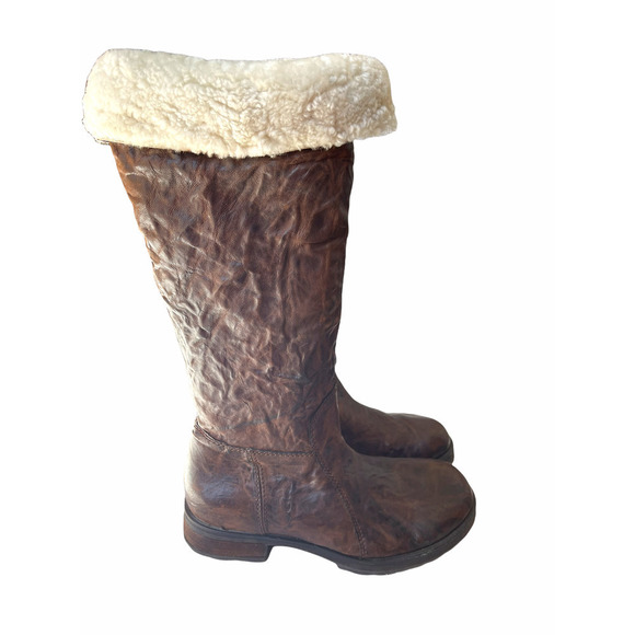 MANAS DESIGN DISTRESSED BOOT FLEECE LINING - Picture 2 of 8